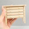 1:12 Dollhouse Miniature Storage Cabinets Bedside Tables Drawer Chest Furniture Model Decor Toy Doll House Accessories