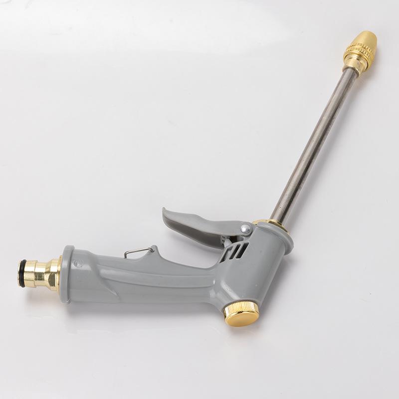 High-Pressure Multi-functional Car Wash Water Gun with Copper-Plated Nozzle