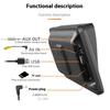 7-inch Portable Car Bluetooth MP5 Player, High-definition Large Screen Wireless Carplay Car Navigation