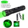 5000LM Led Hunting Flashlight Tactical Green/RED Weapon Light Outdoor Camping/Hiking/Hunting Torch+18650+Charger