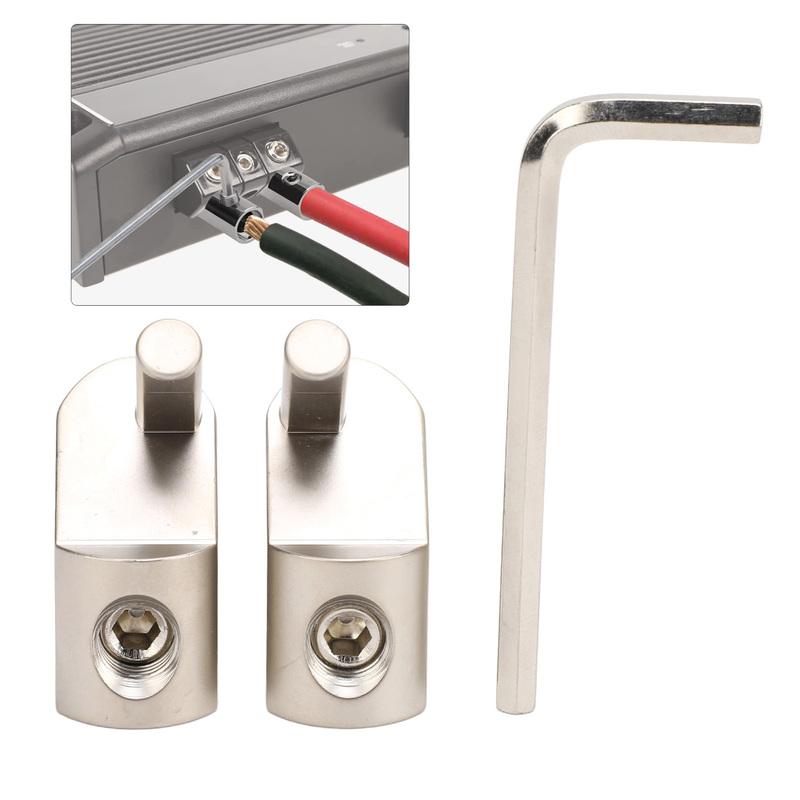 Ground Wire Reducer Stable Connection Easy To tall Input Wire Gauge Reducer 1/0 Gauge To 4 Gauge for Vehicle Sound Systems