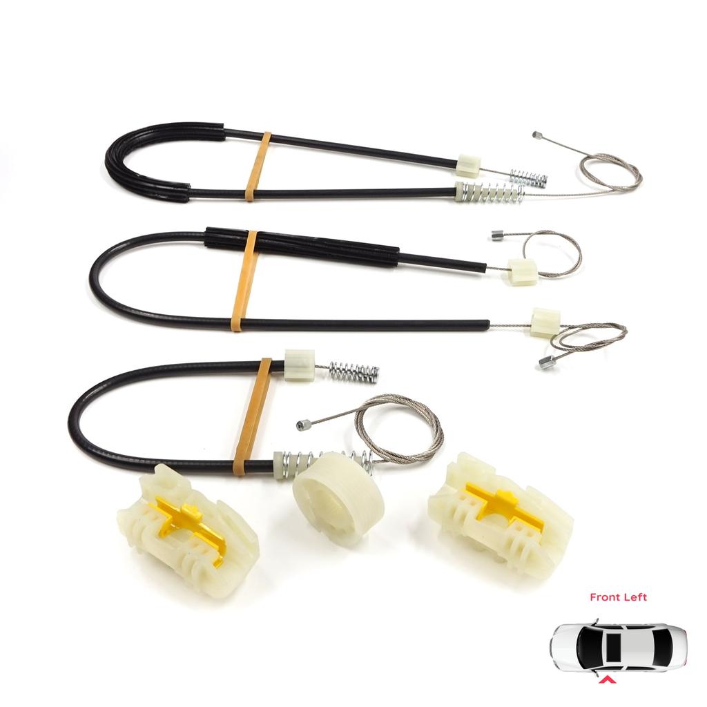 EWR453 Fensterheber Reparatursatz Vorne Linke Tür für Seat Leon MK2 1P 1P1 2005-2012 5-Türer HB 1P0837461A