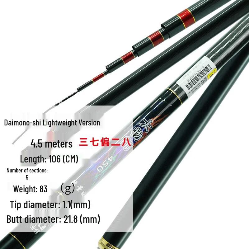 Tica Dawushi Lightweight Carbon Fishing Rod