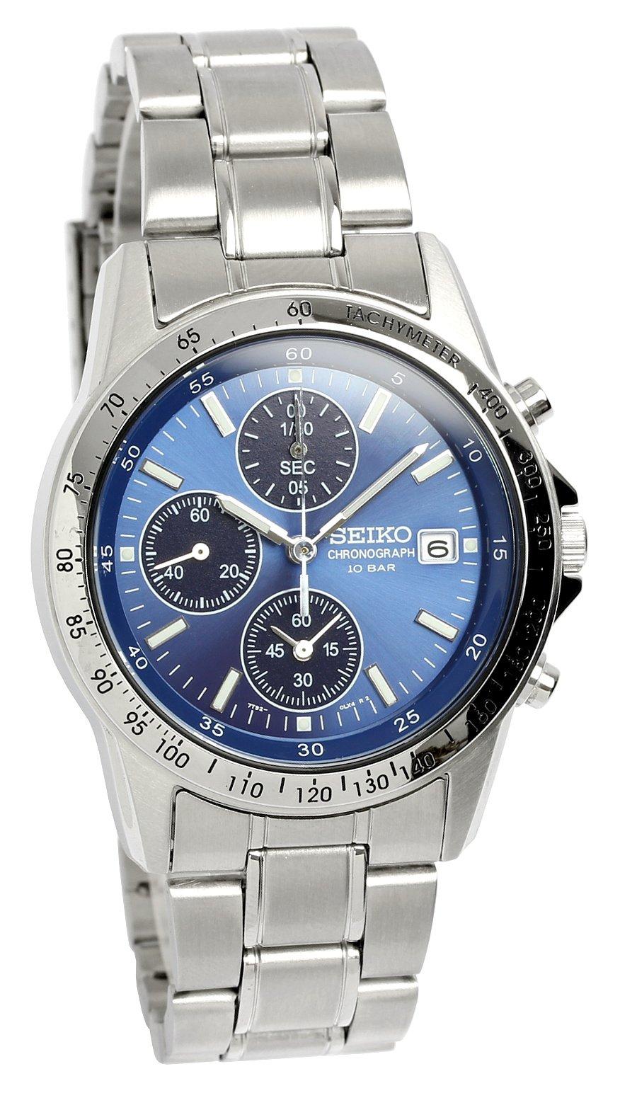 

[SEIKO] Наручные часы SEIKO SPIRIT, Хронограф, Водонепроницаемость до 10 АТМ, Кварцевые, Lumibrite, Мужские