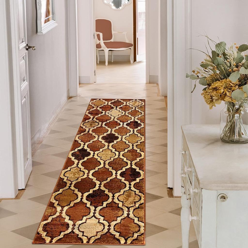 Ethnischer Stil Vintage Läuferteppich Bohème Stil Minimalistischer Schlafzimmerteppich Wohnzimmer Bodenmatte Nachttisch Sofakante Heimdekoration