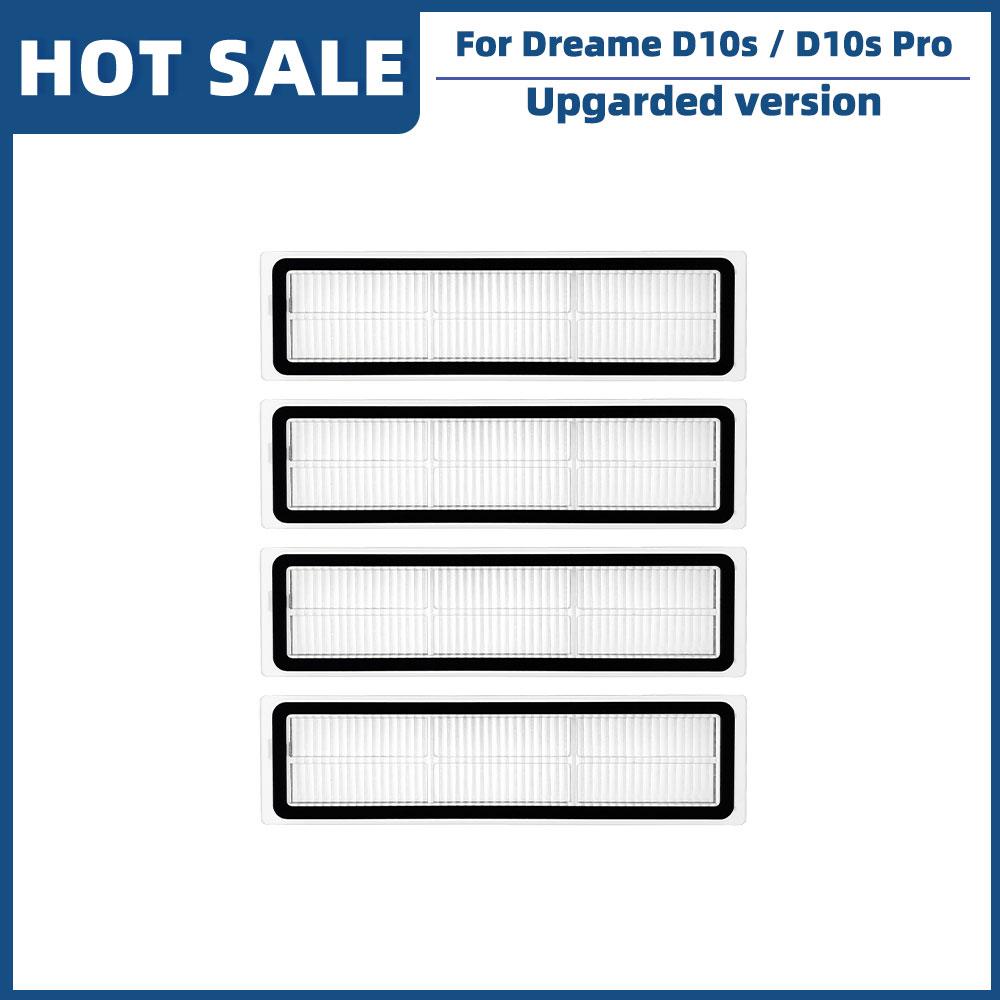 For Dreame Bot D10s / D10s Pro Robot Vacuum Cleaner Roller Main Side Brush Hepa Filter Mop Pad Spare Parts Accessories