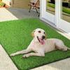TPR Rubber Bottom Dog Potty Training Mat Easy Clean Anti-odor Indoor Pet Grass Mat Washable Reusable Puppy Diaper Grass Mat
