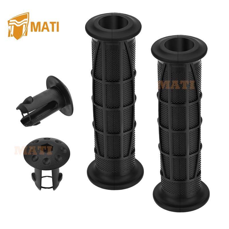 

M MATI Handlebar Grips & HandleBar End Guards For Honda Handlebar Rubicon 500 520 53165-HR6-A60 53167-HP5-600