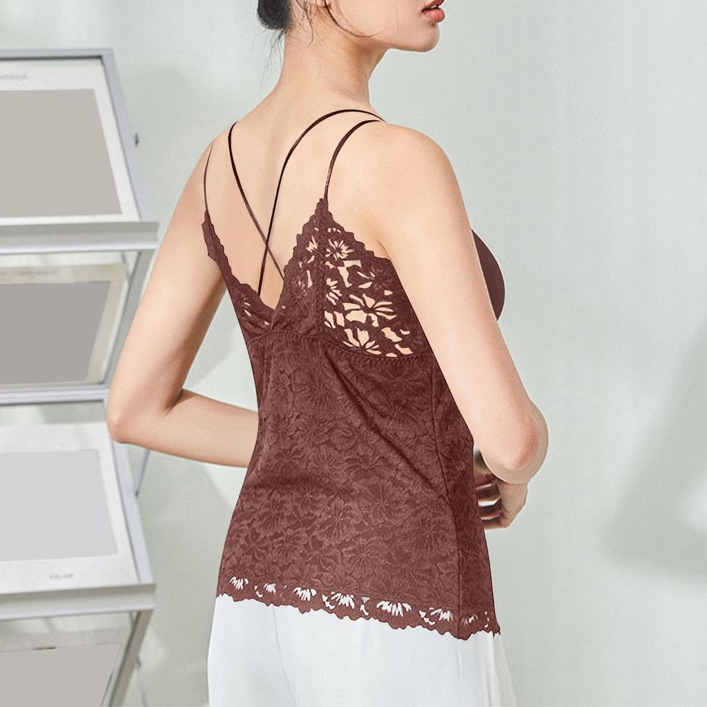 Women's Summer Lace Latex Suspenders Comfortable Back-Beautiful Bottoming Underwear