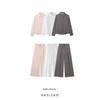 Kaslead New Arrival Women's Fashion Style Fashion Linen Shirt Casual Pants 4877100 4877101