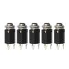 Guitar EQ Jack Socket  6.35mm Plug/Jack  Pickup Input/Output Solderable Wires