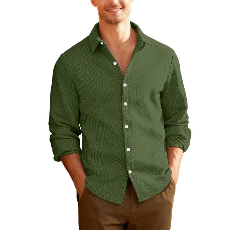 

Мужские рубашки с длинным рукавом Легкие шамбре рабочие рубашки с карманами Повседневные на пуговицах Расслабленного кроя нарядные рубашки Удобная западная рубашка для мужчин XXXL армия зеленый