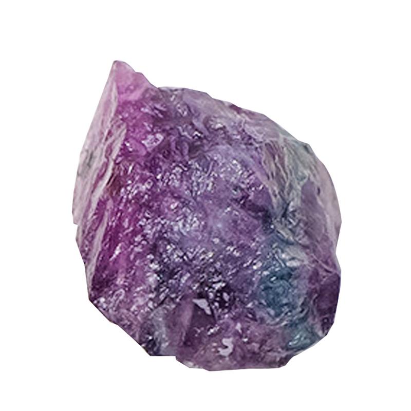 1pc Natural Color Fluorite Crystal Minerals Specimen Raw Mineral Decorative Irregular Shape Bulk Stone Home Decor Landscape Rock