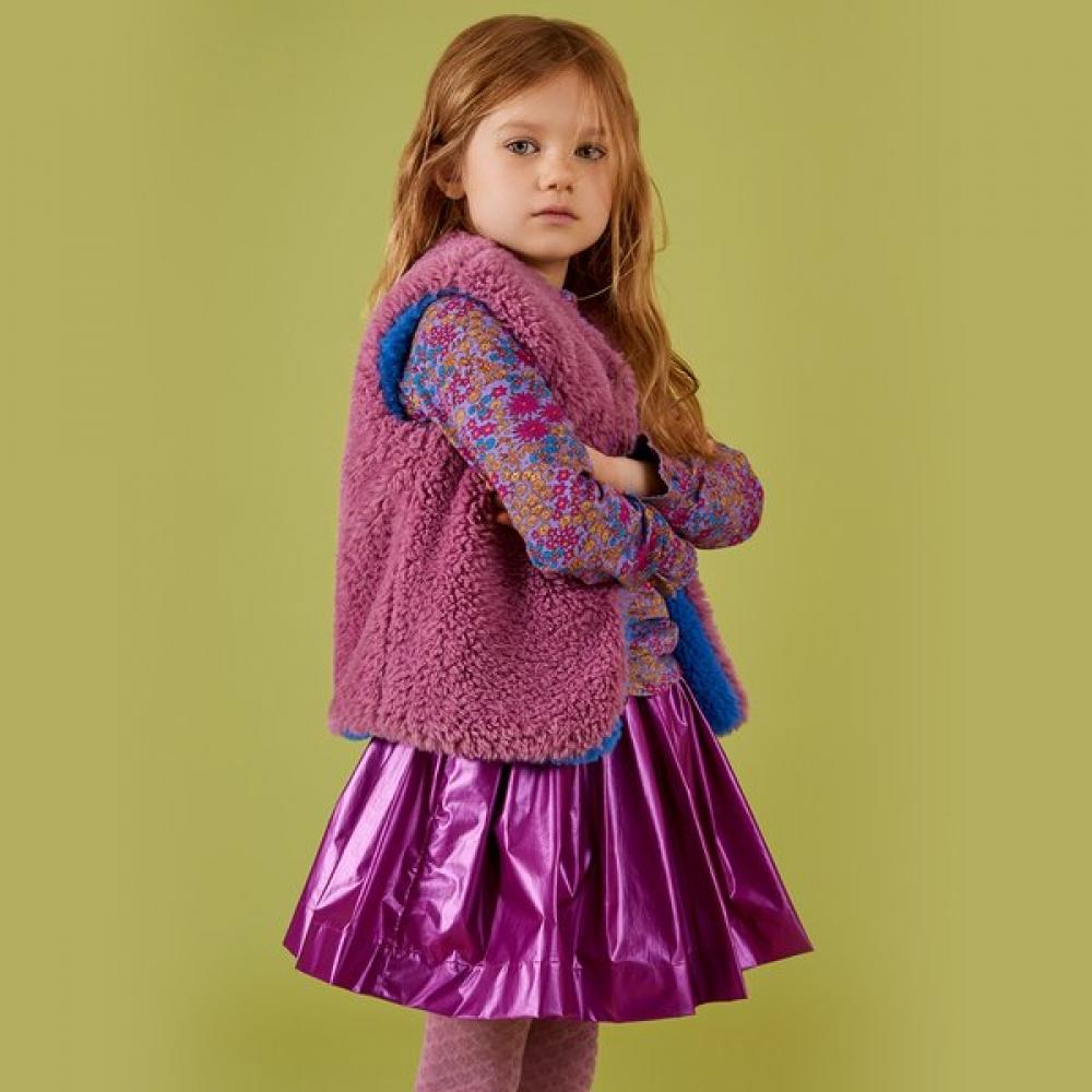 Oilily Kids Solid Vest Okgfevt003a