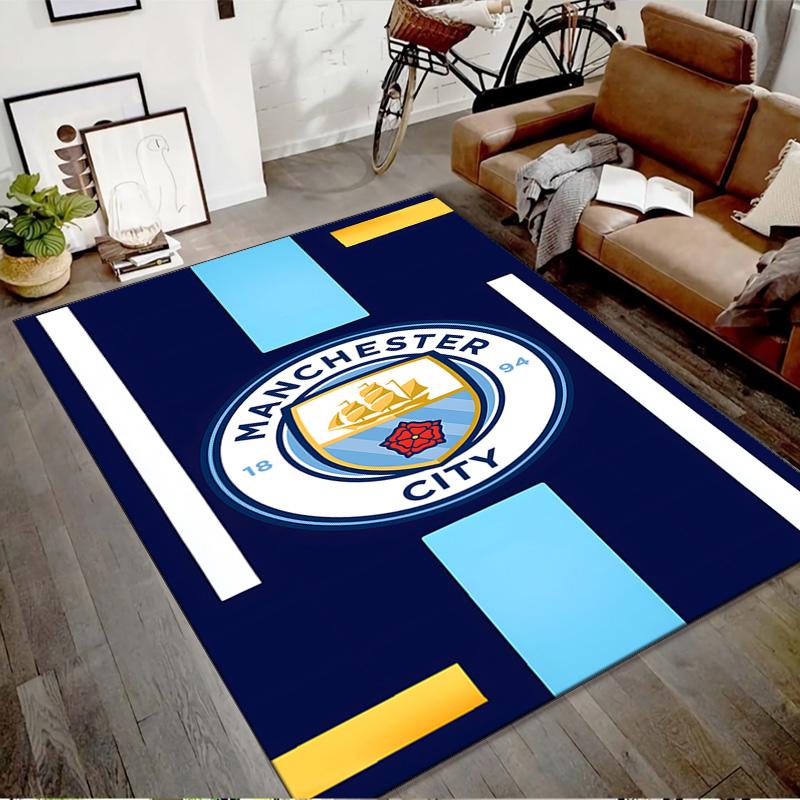1 stuk Voetbalteam (32) Ontwerp Bedrukt Vloerkleed Tapijt voor Slaapkamer Woonkamer Huisdecoratie Kleden Mat Antislip Mat Kleed voor Bedzijde