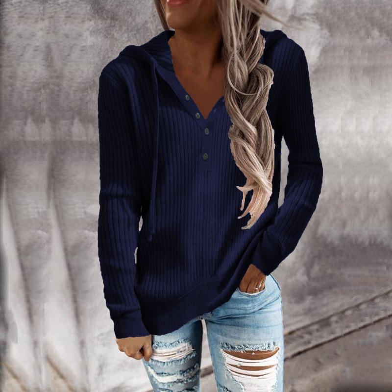 BITCED Women's Fashion Casual Solid Color Print Long Sleeve Hooded Hoodies & Sweatshirts Unique Design