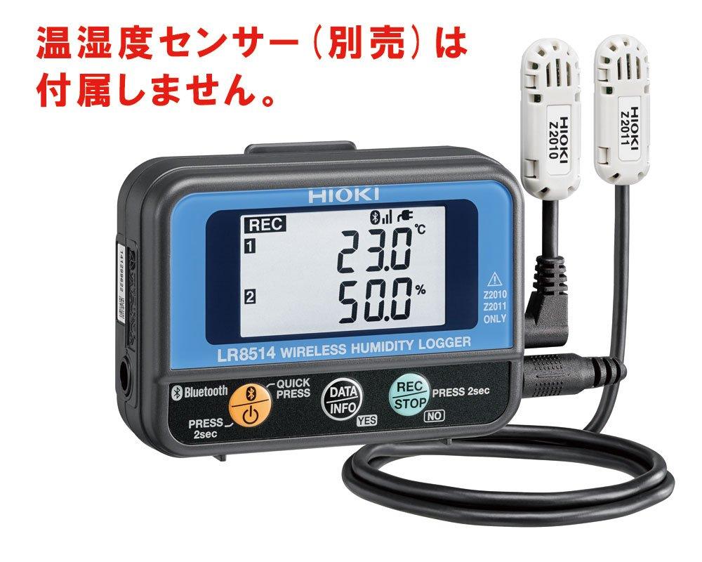 HIOKI LR8514 Kabelloser Temperatur- und Feuchtigkeitslogger Logger Rekorder Kompakt Klein Hergestellt in Japan Temperatur Feuchtigkeit Bluetooth-Kommunikation