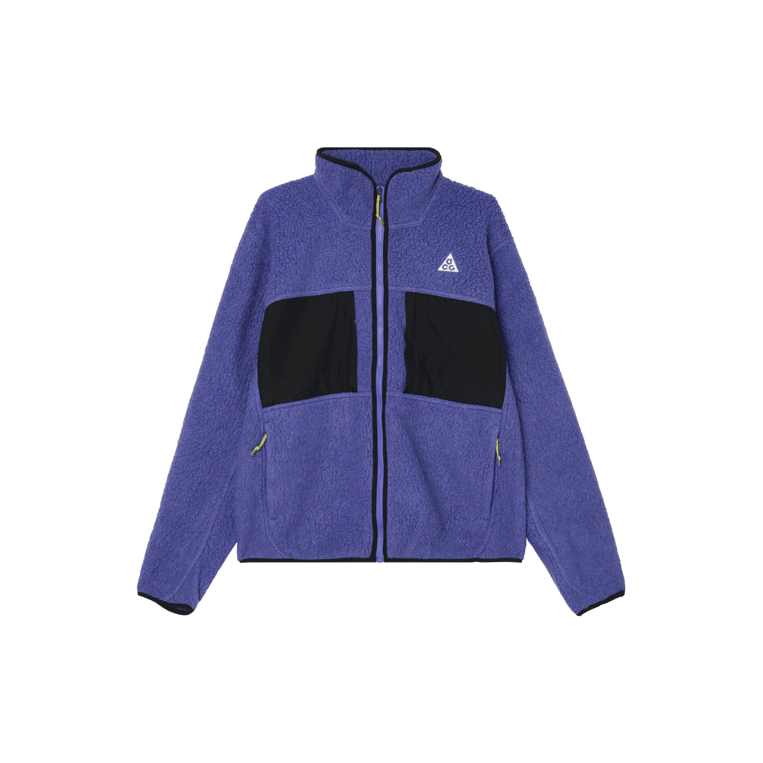 Nike ACG Arctic Wolf Full-Zip Jacket Asia Sizing Persian Violet Black Men s FN0373-510 L