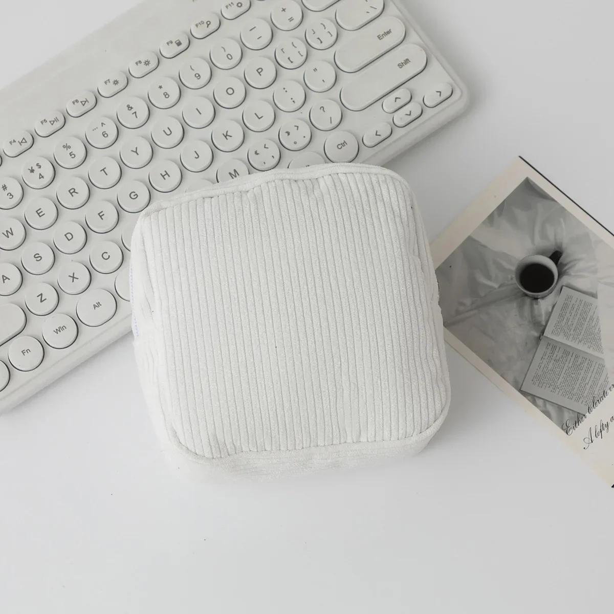 

Новые вельветовые косметички, женская косметичка, клатч, косметичка, гигиеническая сумка для салфеток, кошелек для монет, симпатичный мини-кошелек 12* 5 *12cm