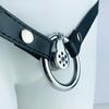 Nositelný mužský negativní zámek falus zámek cudnosti kovový Cb klec na penis hračky pro dospělé Paroháč Femdom BDSM kroužky na penis
