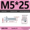 Verzinkter Sechskantflanschschraube mit Scheibe, Güte 8.8, M5-M12
