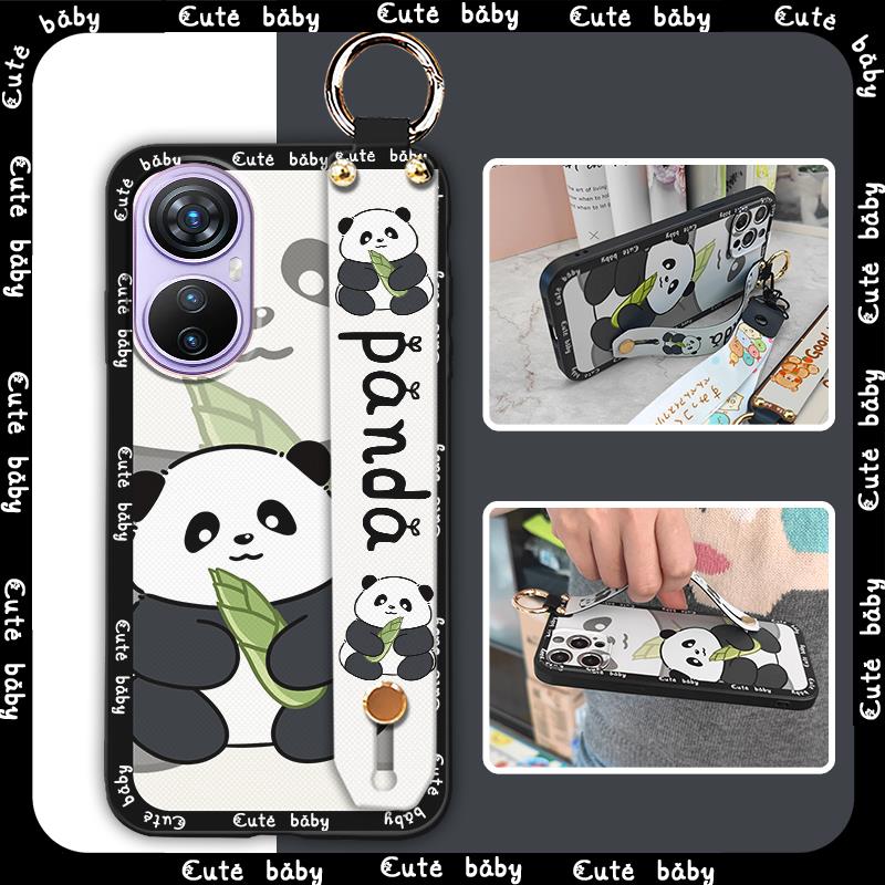 Soft case Wristband Phone Case For Blackview A200 Pro Phone Holder Anti-knock Protective Dirt-resistant Cute Shockproof