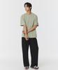 Sports [Cooltandard] Quick-Dry Pintuck Wide Pants (Black)