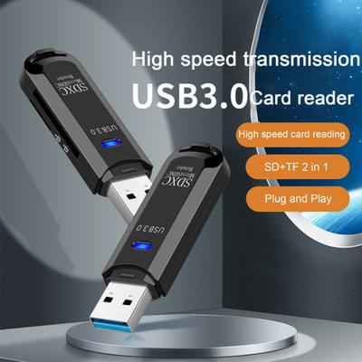 קורא כרטיסים USB3.0 תמיכה רב תכליתית גבוהה מהירות קורא כרטיסים SD/TF כרטיס אחסון טלפון אביזרים ניידים
