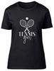 Tennis Girl Womens T-Shirt Serve Ace Volley Ladies Gift Tee