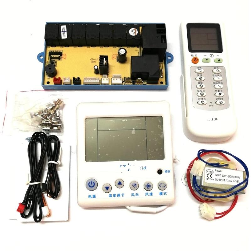 Air Conditioning Remote Control Panel QD-U12A with Accurate Temperature Adjustment Home Conditioning Repair Part