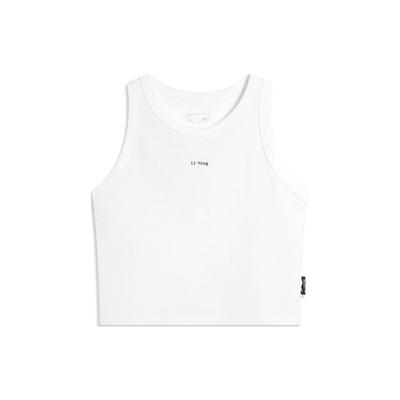 Weekend Youth Color Blocked Knitted Tank Top Women Tops Off-White AVSU492-9