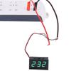 Voltmetr Puntos DC5-120V s LED digitálním displejem, voltmetr pro automobily, motocykly, panelový měřič napětí