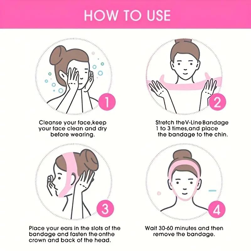 Face Slimming Bandage Breathable V-Line Face Shaper Women Cheek Lift Up Double Chin Reduce Anti Wrinkle Facial Massager Strap Face Skin Care Tools