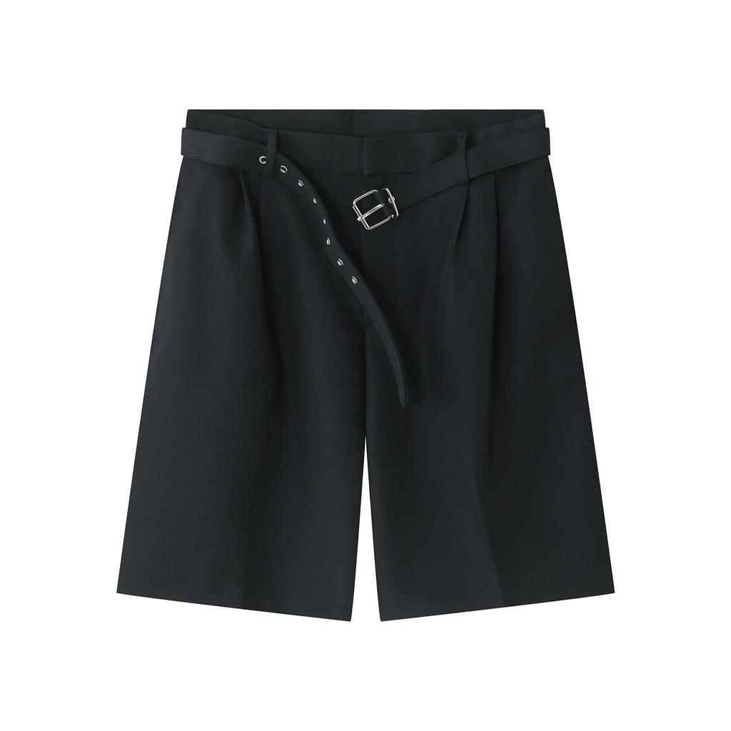 Men's Spring/Summer New Product Retro Loose Straight Mid Rise Casual Shorts