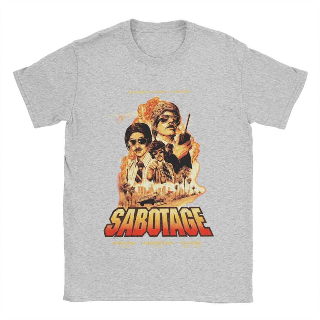 Men T-Shirts Sabotage Beastie Boys Casual Cotton Tee Shirt Short Sleeve T Shirts Crew Neck Clothes Gift Idea