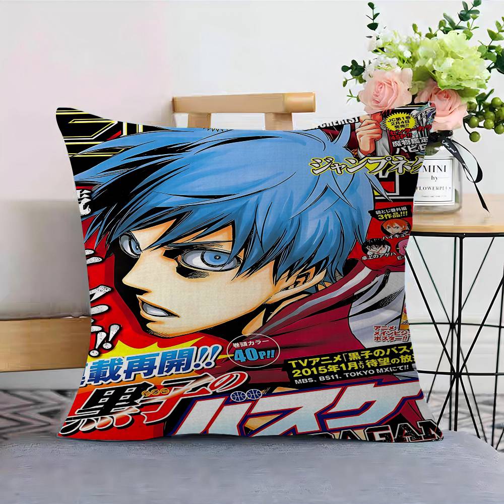Anime Kurokos Basketball Pillow Anime Pillow Sofa Bed Head Pillow Cover Cushion Cover 45x45 Cm Fashion