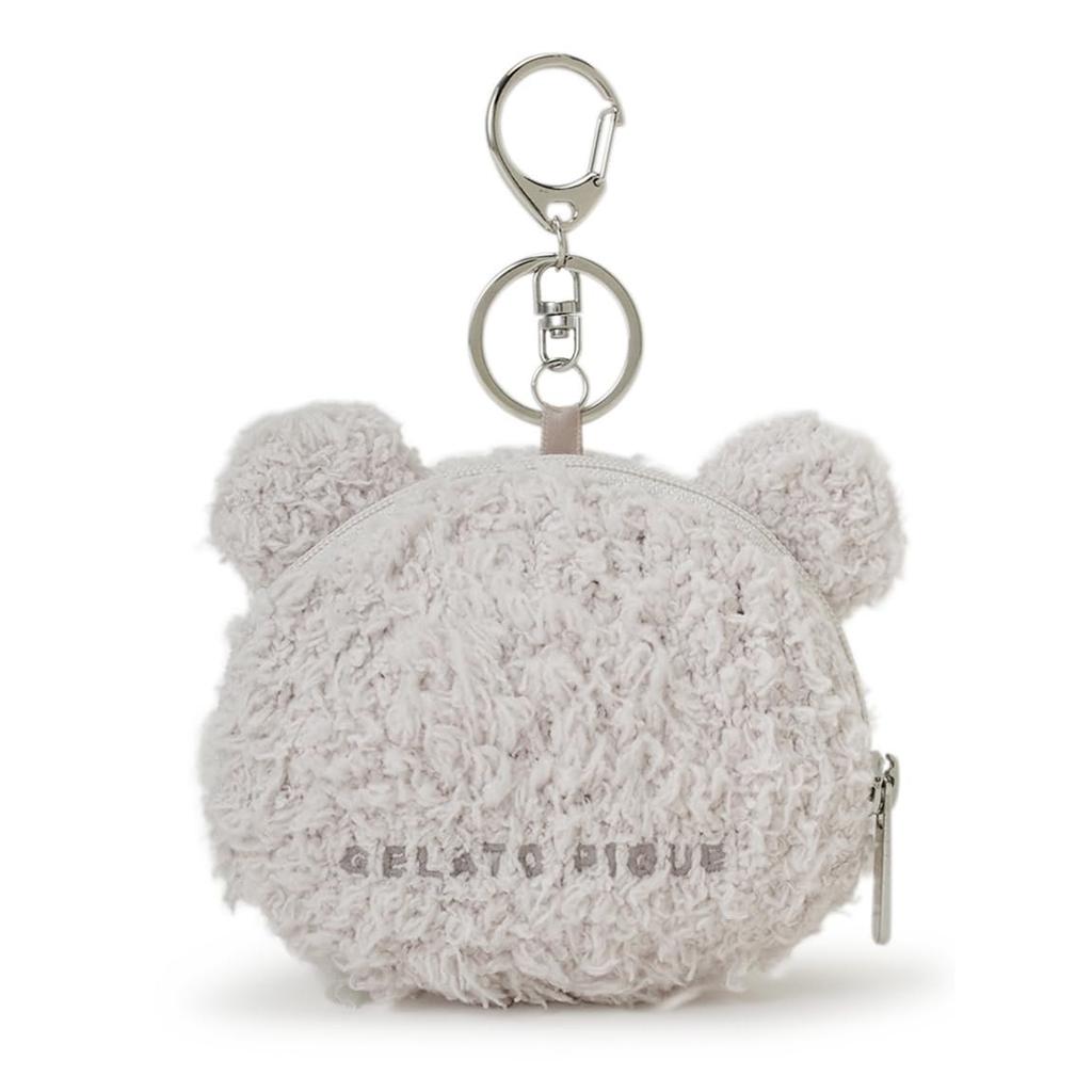 gelato pique Fluffy Gelato Bear Pouch Charm Mini Bag Accessory PPGG266026 BEG F