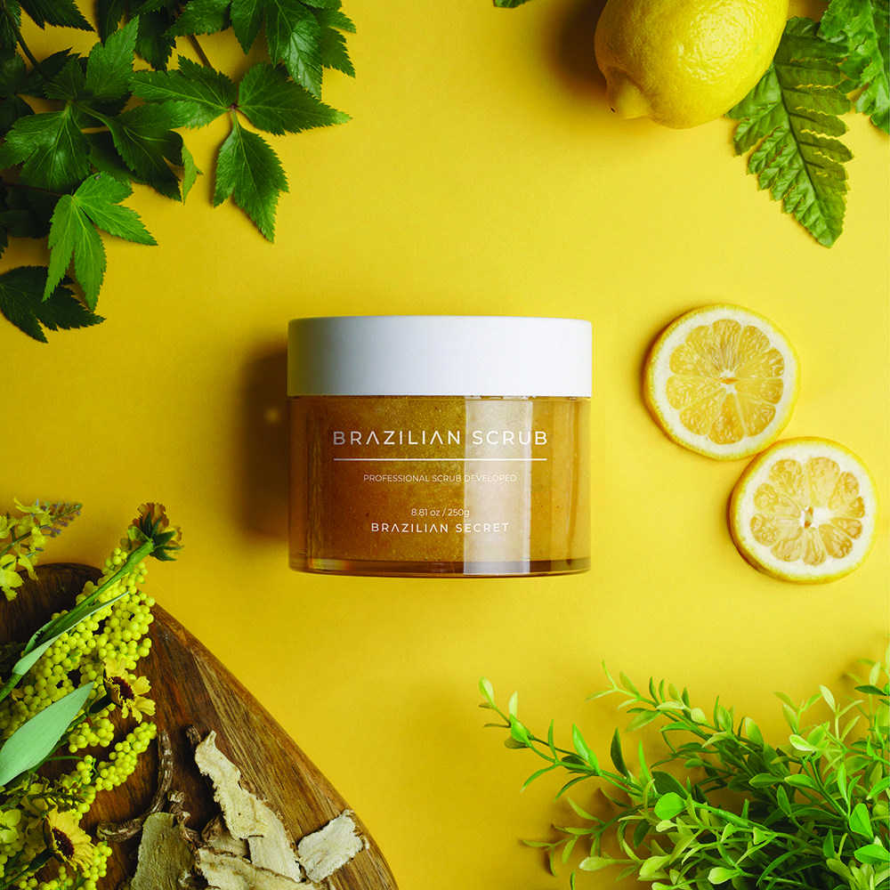 Brazilian Secret Waxing Scrub Lemon & Witch Hazel, 250g, 1 Unit