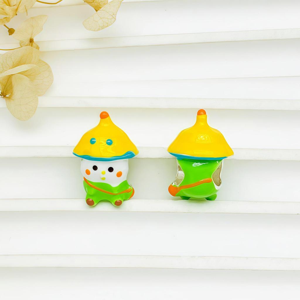 DIY Cartoon Hand-Painted Bear Bead Jewelry Accessories