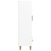 Highboard White 70 x 31 x 115 cm Particle Board