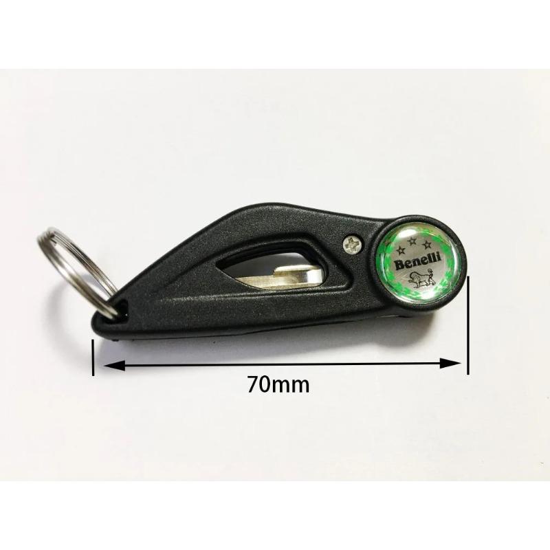 Motorcycle replacement key Foldable key blank for Benelli TRK502 TRK502X 502C TNT150 TNT15 / TNT 15 150