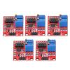 5Pcs NE555 Pulse Module Frequency Duty Cycle Adjustable Module Squares Wave Signal Generator