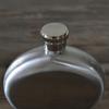 3 Oz Portable Stainless Steel round Hip Flask Liquor Whisky Alcohol Cap Funnel Drinkware Bottle Outdoor Camping Picnic Travel round Jug Bottle