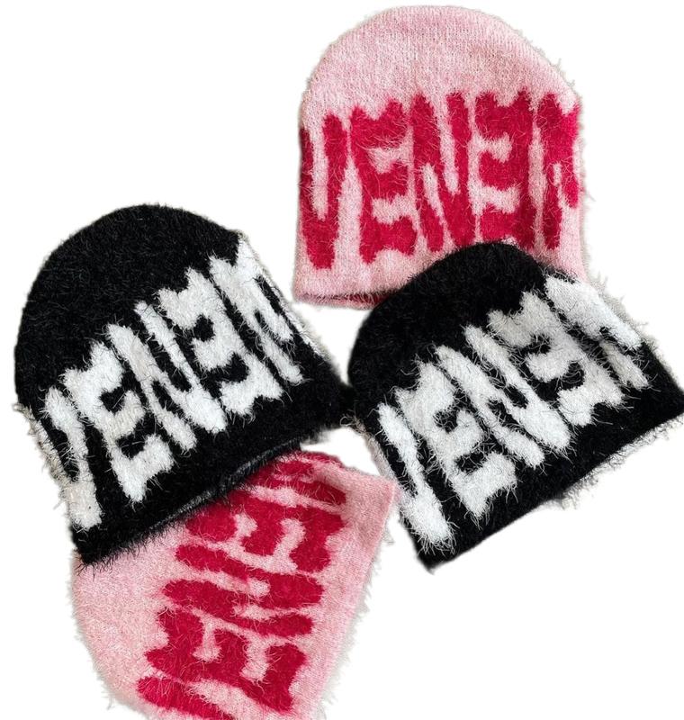Wholesale Custom Embroidery Logo Knitted Winter Hats Graphic Unisex Jacquard Beanie светло-коричневого