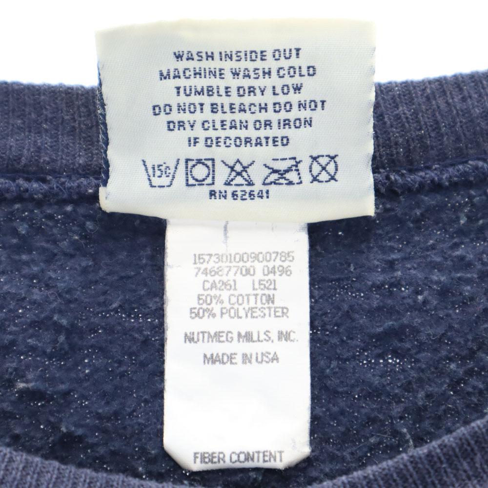 Lee 90s Made in USA Old Long sleeve sweat trainer L SPORT fleece lining Men's Used