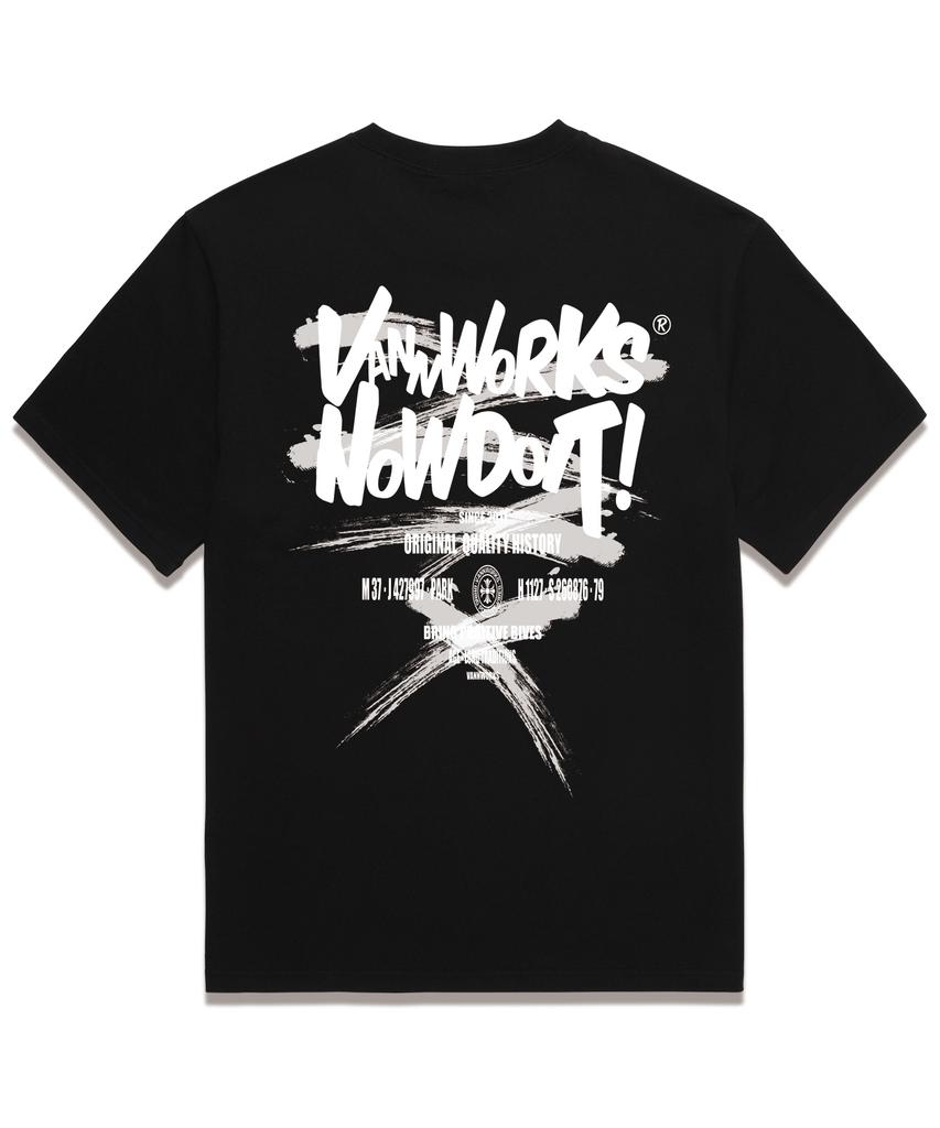 VANNWORKS [Set] Signature Graphic Oversized Short Sleeve T-Shirts (6 Types) (Vsmix007)