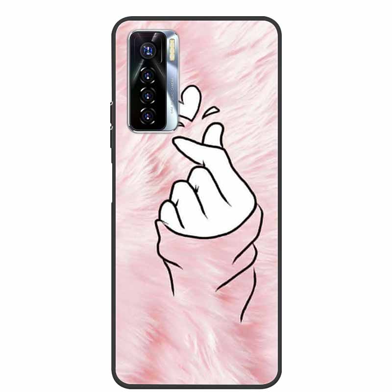 For Tecno Camon 17 Pro Case Soft Silicone Fundas Back Cover For Tecno Camon 17P 2021 Phone Case Camon17 Pro 6.8 inch TPU Cover