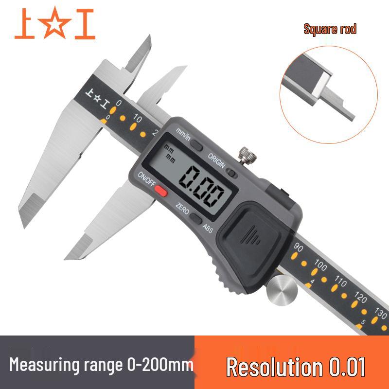 Shanggong High Precision Stainless Steel Digital Vernier Caliper, 0-150/200/300mm Range