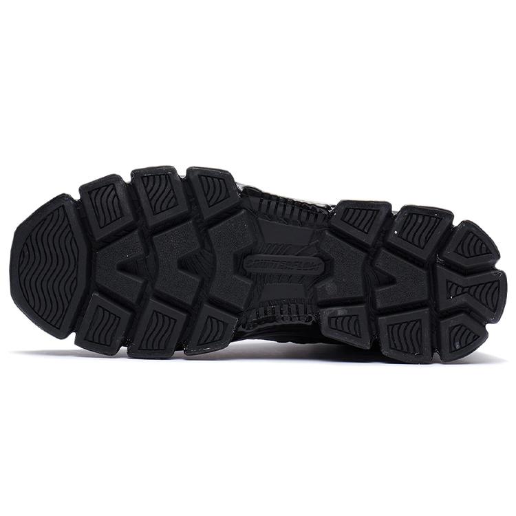 New LiNing CF Tracing Majestic Anti Slip Wear Resistant High Top Skateboard Shoes Unisex Black AGCR488-2
