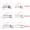 RC 2PC 122015 166015 188015 Metal Universal Dogbone CVD Drive Shaft For 1/10 HSP 94101 94102 94122 94155 94166 94177 94170 94188